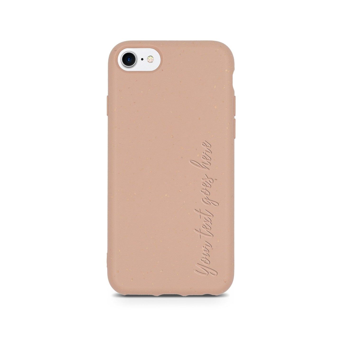 Biodegradable Personalized Phone Case - Pastel Pink