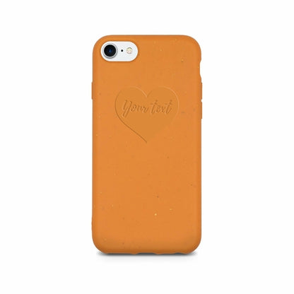 Biodegradable Personalized Phone Case - Orange